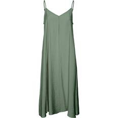 Vero Moda 40 Klänningar Vero Moda Josie Midi Dress - Green/Hedge Green
