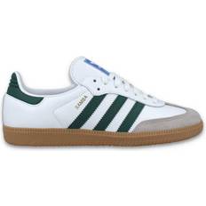 Adidas 11.5 - Herr Sneakers adidas Samba OG - Cloud White/Collegiate Green/Gum