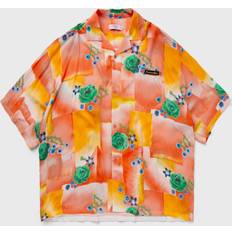 Martine Rose Gender Inclusive Floral Patchwork Boxy Button-up Camp Shirt