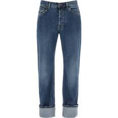 Alexander McQueen Jeans Alexander McQueen Straight Fit Jeans In Selvedge Denim