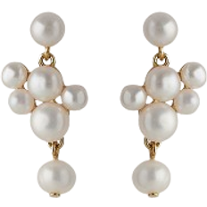 Pärlor Örhängen Pernille Corydon Treasure Earrings - Gold/Pearls