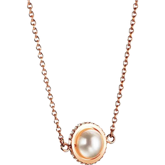 Efva Attling Justerbar storlek Halsband Efva Attling Day & Stars Necklace - Gold/Pearl/Diamonds