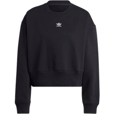 Adidas Dam - Lös Tröjor adidas Women's Originals Adicolor Essentials Crew Sweatshirt - Black
