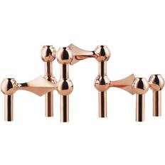 Stoff Nagel Rose Gold Värmeljuslykta 6.9cm 3st