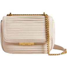 Ted Baker Beige Axelremsväskor Ted Baker Pyalily Plisse Crossbody Bag - Ivory