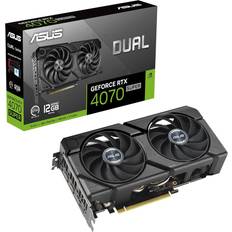 GeForce RTX 4070 Super Grafikkort ASUS Dual GeForce RTX 4070 SUPER EVO HDMI 3xDP 12GB GDDR6X