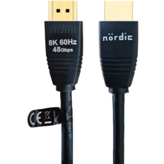 Nordic HDMI-515 2.1 HDMI - HDMI M-M 1.5m