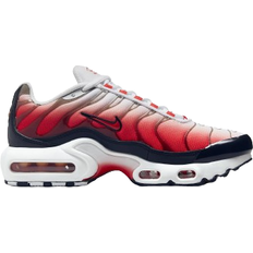 Nike Reflexer Sneakers Nike Air Max Plus GS - White/Black/Light Crimson