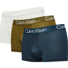 Calvin Klein Bomull - Boxers Kalsonger Calvin Klein Modern Structure Trunks 3-pack - Multicolored