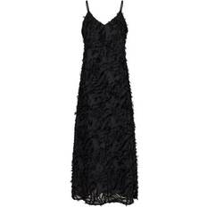 Neo Noir Clia Fringe Dress - Black