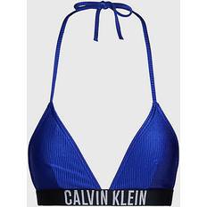 XXL Bikiniöverdelar Calvin Klein Triangle Bikini Top Intense Power Blue