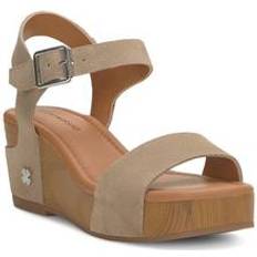 46 ½ Sandaletter Lucky Brand Adario Ankle Strap Platform Wedge Sandal