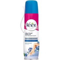 Sprayflaskor Hårborttagningsprodukter Veet Silky Fresh Spray On Hair Removal Cream Sensitive Skin 150ml