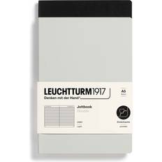 Leuchtturm A5 Jottbook Linjerad Light Grey/Black