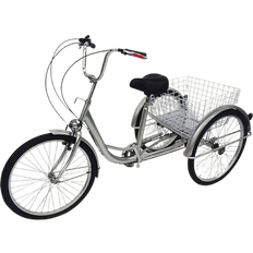 Ccauub Adult Tricycle 24" 2024 - Silver with Light