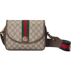 Gucci Ophidia GG Small Shoulder Bag - Beige/Ebony