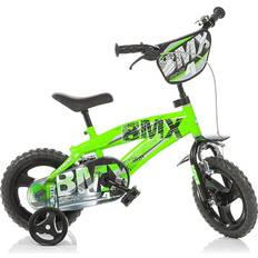 Barn Barncyklar Dino Bikes BMX 12" 125XL-01 2024- Green Barncykel