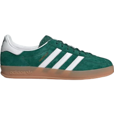 Adidas 43 - Dam - Gröna Sneakers adidas Originals Gazelle Indoor Low - Collegiate Green/Cloud White/Gum
