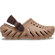 Crocs Beige Sandaler Crocs Kid's Echo Clog - Latte