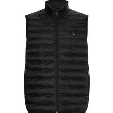 Tommy Hilfiger Herr - Vinterjackor Ytterkläder Tommy Hilfiger Packable Padded Zip-Thru Gilet Vest - Black