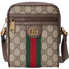 Gucci Herr Axelremsväskor Gucci Ophidia GG Shoulder Bag - Beige/Ebony