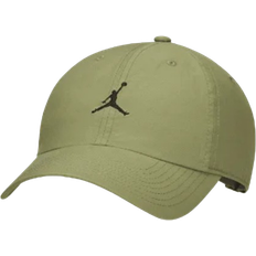 Nike Dam - L Kepsar Nike Jordan Club Adjustable Unstructured Cap - Sky J Light Olive/Black