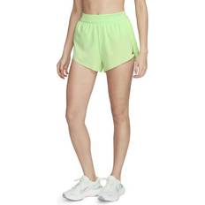 54 - Cargobyxor - Dam Byxor & Shorts Nike Women's Dri Fit Adv Mid Rise Brief Lined 3" Running Shorts - Vapor Green/Black