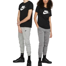 Nike Dam T-shirts & Linnen Nike Sportswear Essential T-shirt - Black/White