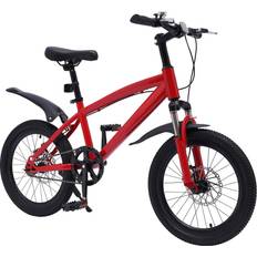 18" - Framdämpade Barncyklar 45cm Mountain Bike - Red Barncykel