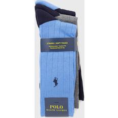 Polo Ralph Lauren Herr Strumpor Polo Ralph Lauren Three Pack Socks Blue One