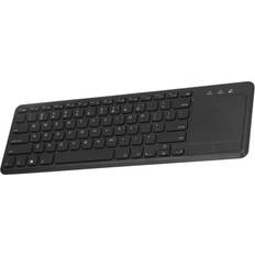 Vbestlife Wireless Keyboard with Touchpad, Portable Scissor Foot Design Touchpad Keyboard, for Windows, for Android, for OS X, for PC Gaming