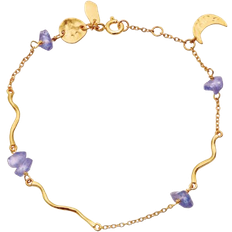 Maanesten Lillith Bracelet - Gold/Purple