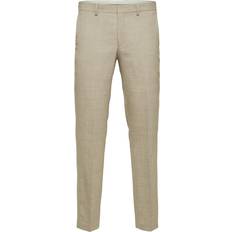 54 - Dam - W30 Byxor & Shorts Selected Slim Fit Pants - Sand