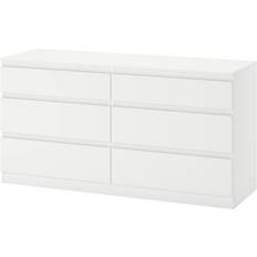 Ikea Kullen White Byrå 140x72cm