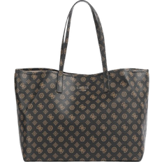 Guess Toteväskor Guess Vikky Shopping Bag - Dark Brown