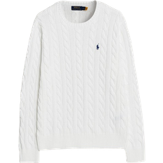 Polo Ralph Lauren Herr - L Tröjor Polo Ralph Lauren Cable Knit Sweater - White
