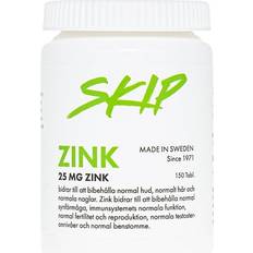 Skip Nutrition Vitaminer & Mineraler Skip Nutrition Zink 25mg 150 st