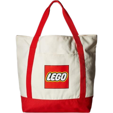 Lego Handväskor Lego Canvas Tote Bag - White/Red