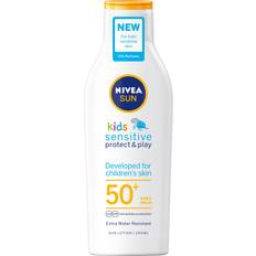 Nivea Flaskor Solskydd Nivea Kids Sensitive Protect & Play Sun Lotion SPF50+ 200ml