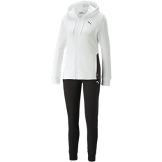 Puma Jumpsuits & Overaller Puma Classic Hooded Tracksuit Women - White