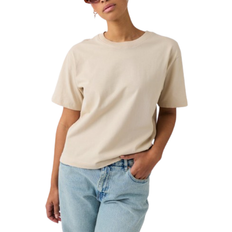 Bomull - Dam - XXL T-shirts Gina Tricot Basic Tee - Rainy Day