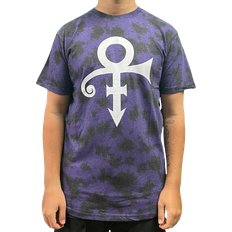 Prince White Love Symbol Dip Dye Design Unisex T-shirt - Purple