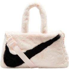 Nike Sportswear Faux Fur Tote Bag - Guava Ice/Black