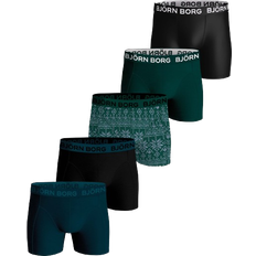 Långa klänningar - Multifärgade Kläder Björn Borg Performance Mixpack Boxer 5-pack - Black/Green/Print
