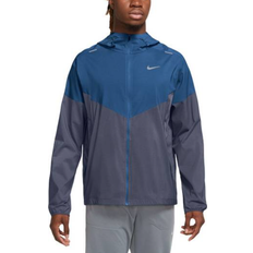 Nike Friluftsjackor - Herr Nike Men's Windrunner Repel Running Jacket - Court Blue/Thunder Blue/Reflective Silver