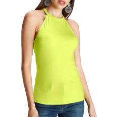 Melrose Överdelar Melrose sandy damen top sommer-shirt mit extravagantem rücken 99865217 neongrün