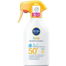 Nivea Barn - SPF Solskydd Nivea Sun Kids Sensitive Protect 5-In-1 Spray SPF50+ 270ml