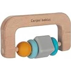 Canpol babies Bitleksaker Canpol Babies Teethers Wood-Silicone bitring 1 st