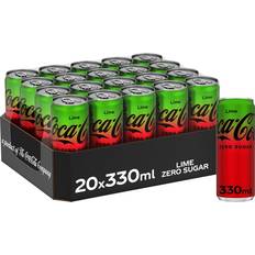 Coca-Cola Sockerfritt Drycker Coca-Cola Zero Lime Burk 33cl