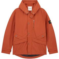 Lyle & Scott Hooded Waterproof Jacket - Garrison Orange